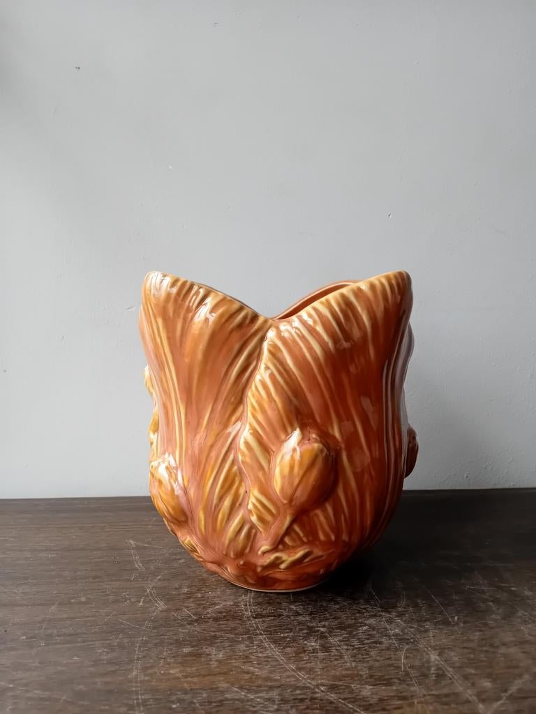 Bloempot 15cm keramiek diameter 12cm, Ophalen, Binnen, Zo goed als nieuw, Overige vormen