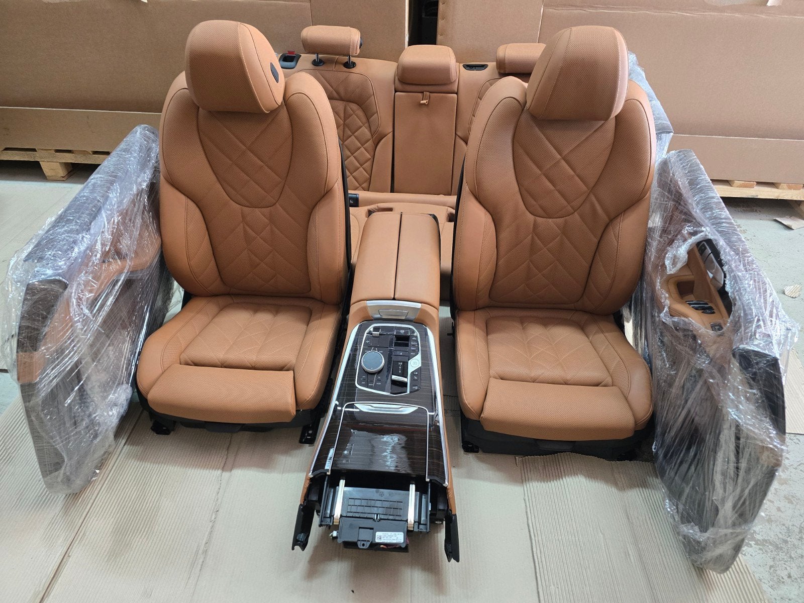 BMW X5 G05 LCI M sport interieur cognac complet bekledingset, Auto-onderdelen, Interieur en Bekleding, Ophalen of Verzenden, Nieuw