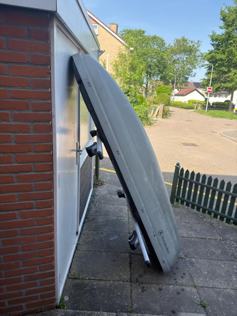 grijze dakdrager, origineel Mercedes, Ophalen, Gebruikt