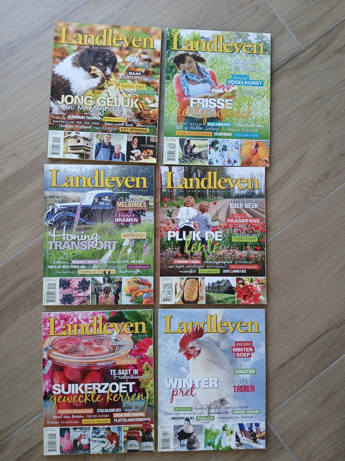 6 x tijdschrift Landleven 2014  tijdschriften, Boeken, Ophalen of Verzenden, Gelezen, Wetenschap en Natuur
