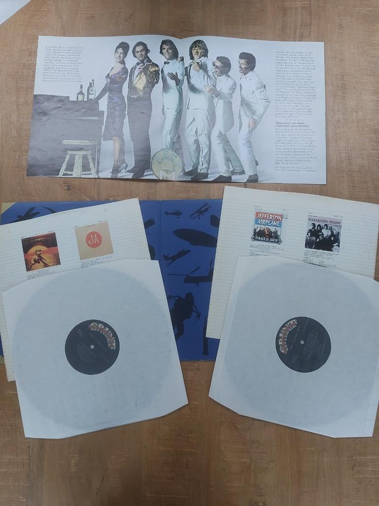 Jefferson Airplane - Flight Log 2LP, Ophalen of Verzenden