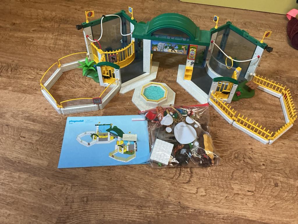 Playmobil - dierentuin - zoo - nummer 3240, Kinderen en Baby's, Speelgoed | Playmobil, Ophalen of Verzenden, Gebruikt, Complete set