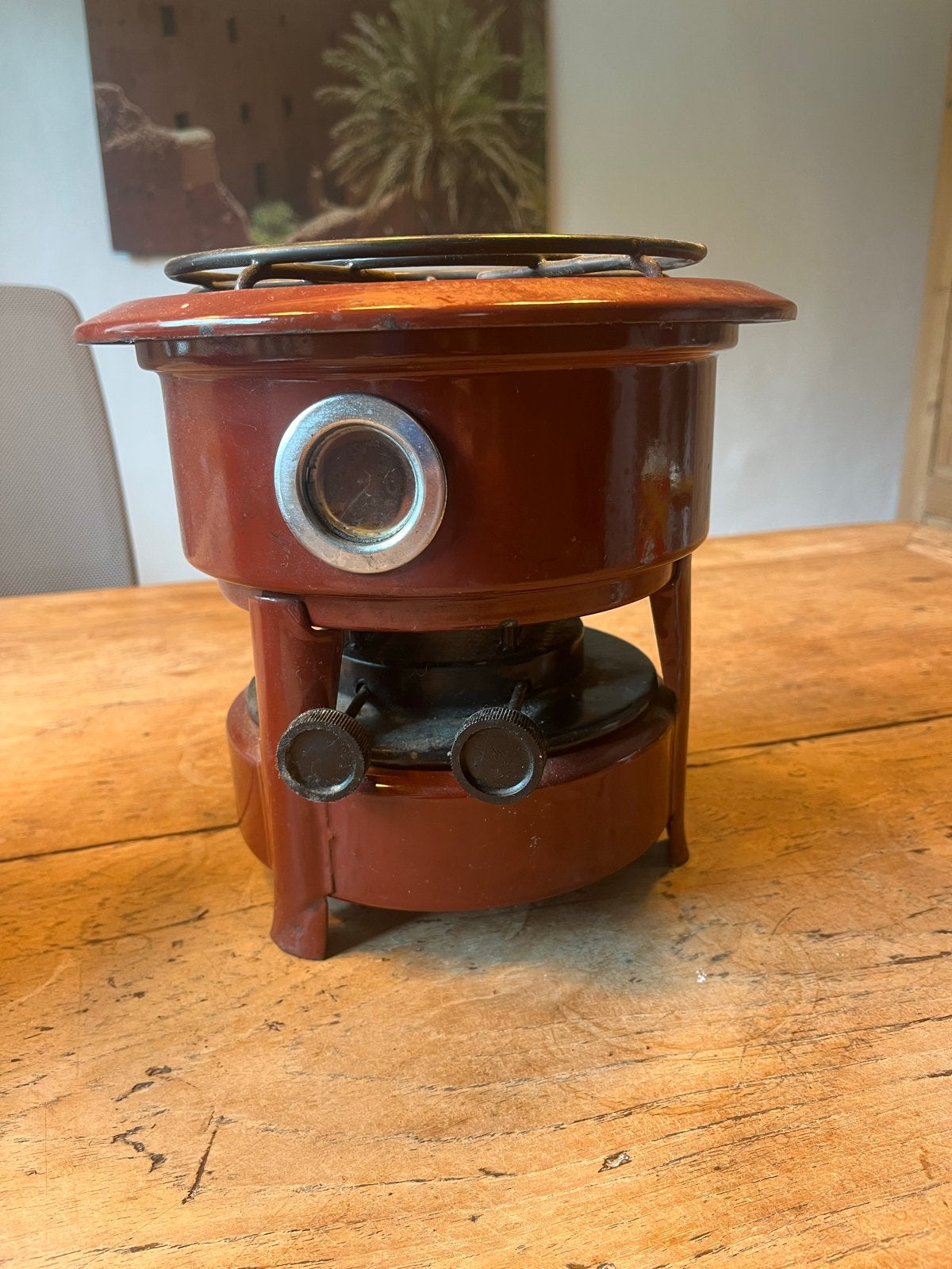 Vintage Petroleum Kooktoestel / Petroleumstel, Ophalen