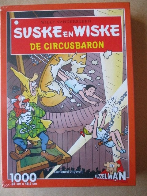 adv10289 suske en wiske puzzel 9, Ophalen, Suske en Wiske, Zo goed als nieuw, Boek of Spel