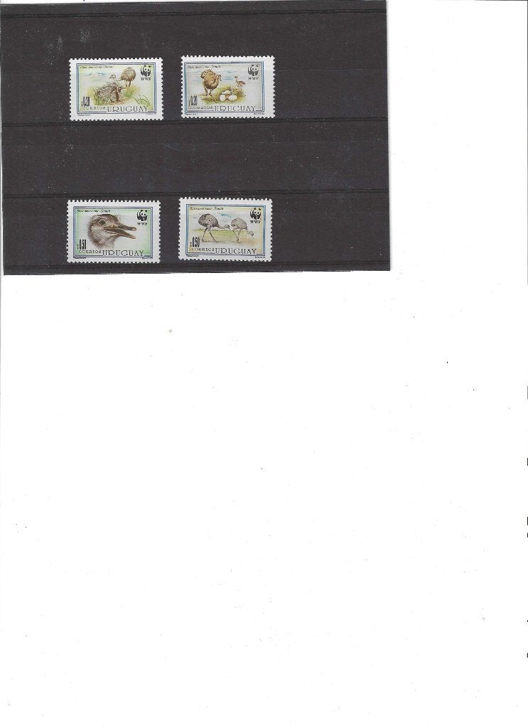 Mi 2021-2024 Vogels. Uruguay. Postfris, Ophalen of Verzenden, Postfris, Dier of Natuur
