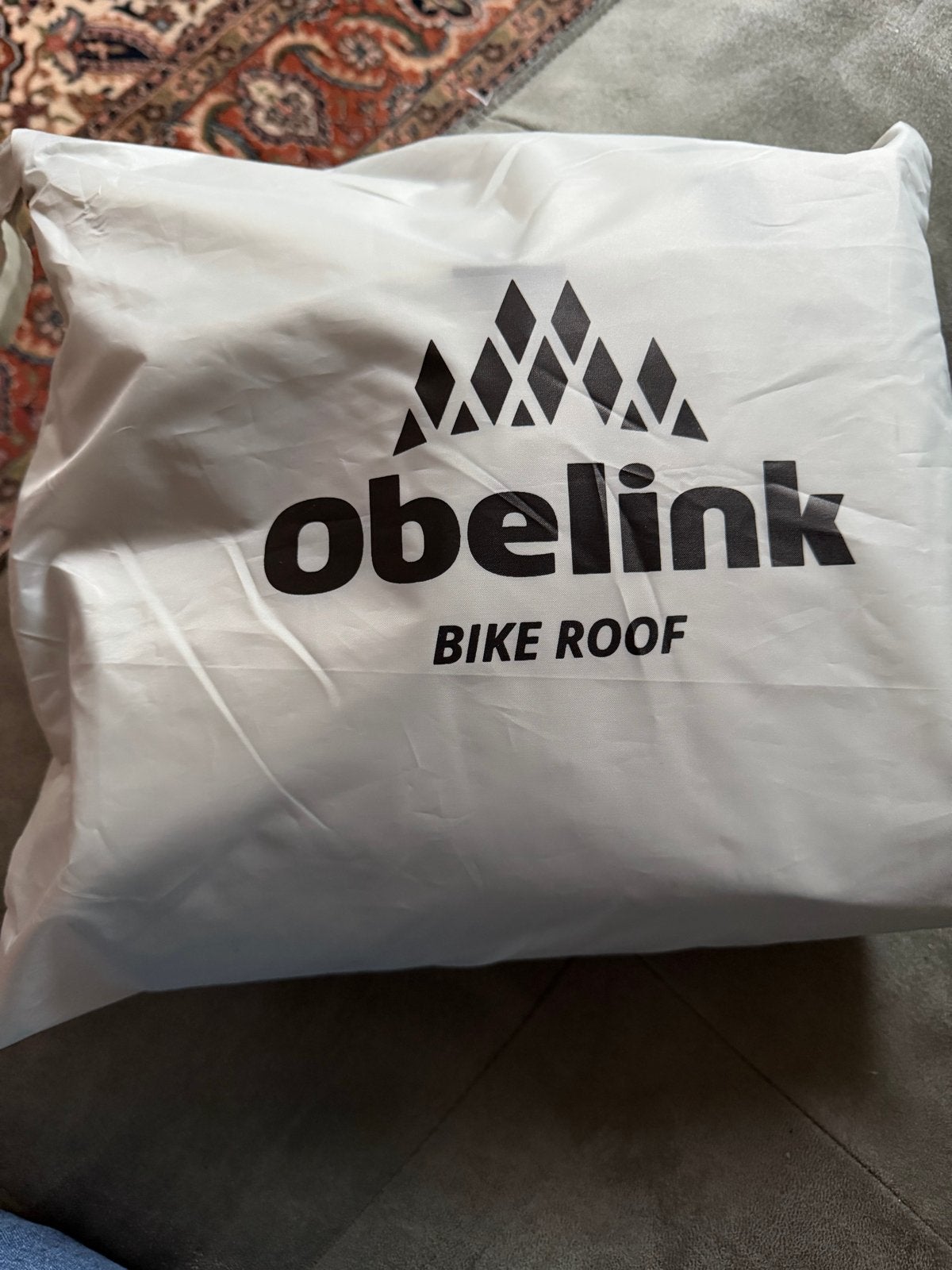 Obelink Bike Roof - Schuur/opbergtent voor caravan, Ophalen of Verzenden, Zo goed als nieuw, Polyester, Overige merken