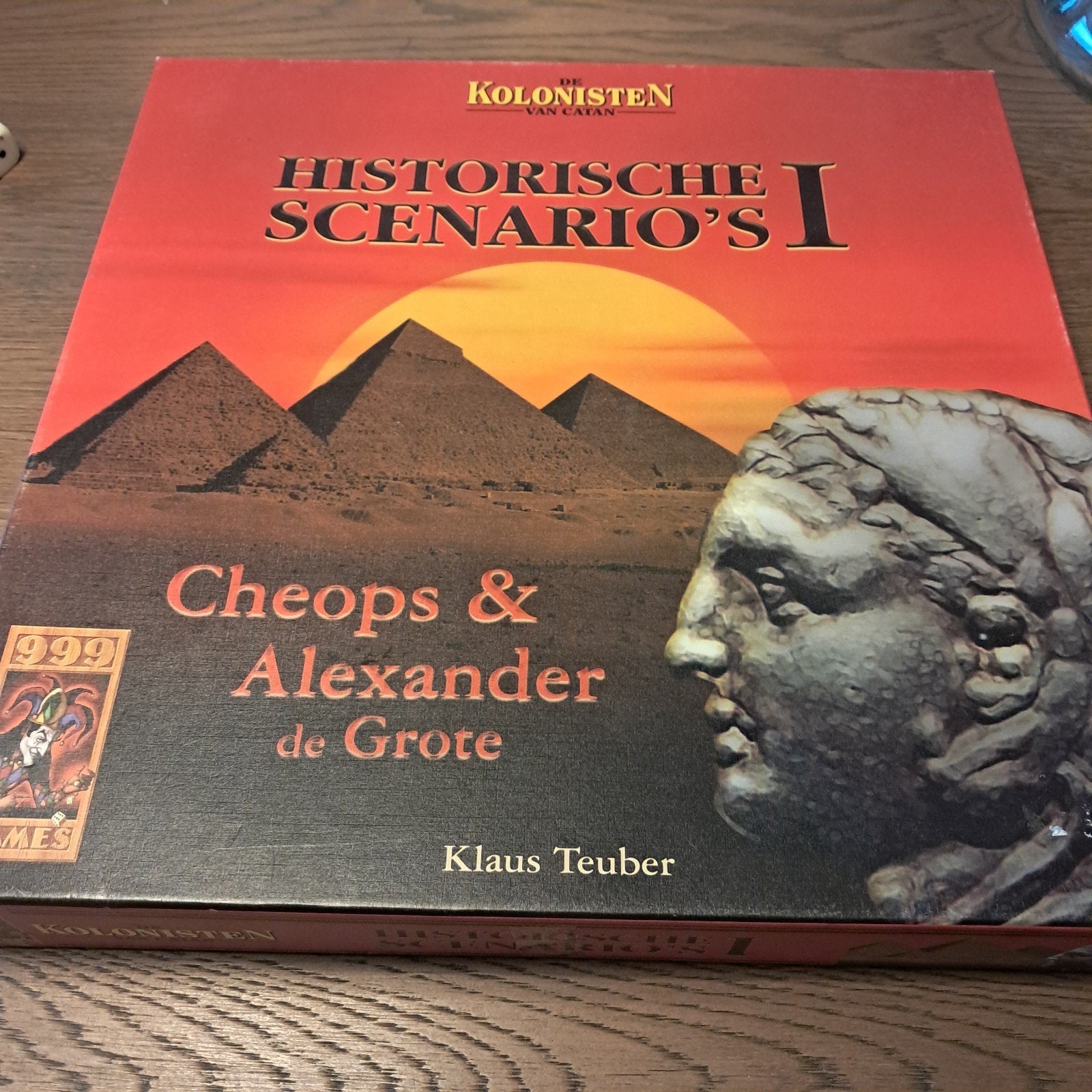 Kolonisten van Catan: Historische Scenario's I, Drie of vier spelers, Ophalen of Verzenden, Gebruikt, 999 Games