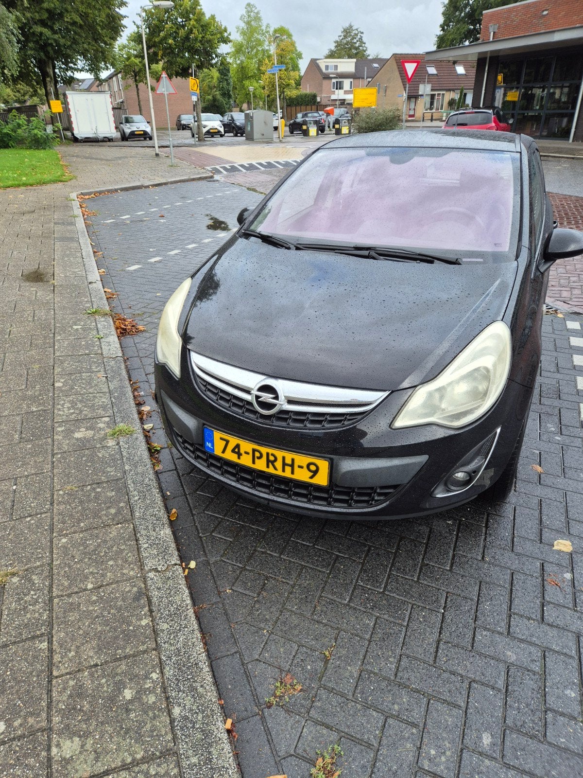 Opel Corsa 1.3 Cdti 70KW 5D 2011 Zwart, Auto's, Voorwielaandrijving, 28 km/l, Zwart, Origineel Nederlands