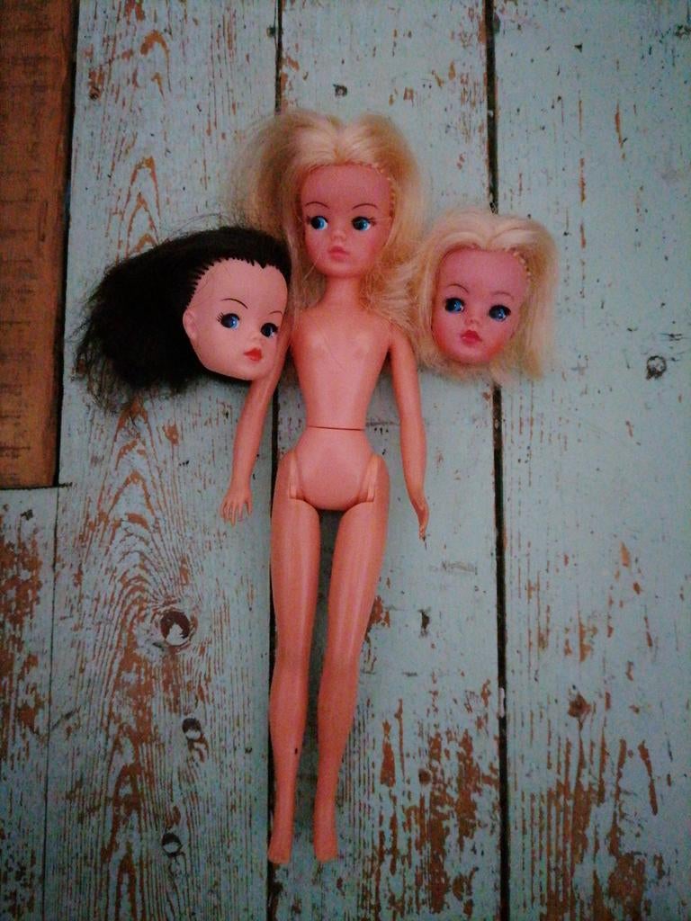 Vintage sindy poppen, Ophalen of Verzenden, Gebruikt, Fashion Doll