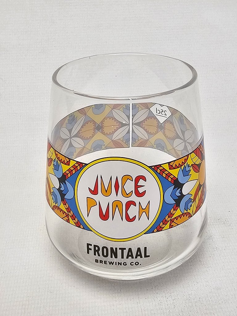 # Frontaal Juice Punch bierglas 25 cl, Ophalen of Verzenden, Gebruikt, Bierglas