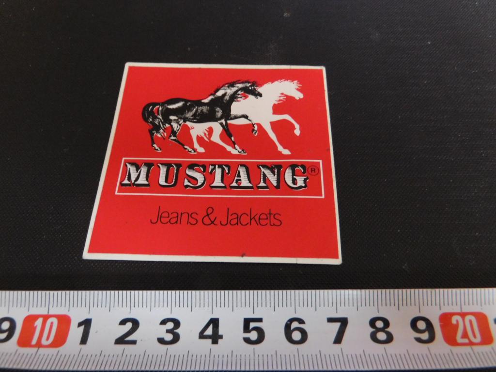 sticker MUSTANG Jeans & Jackets  GD348, Ophalen, Zo goed als nieuw