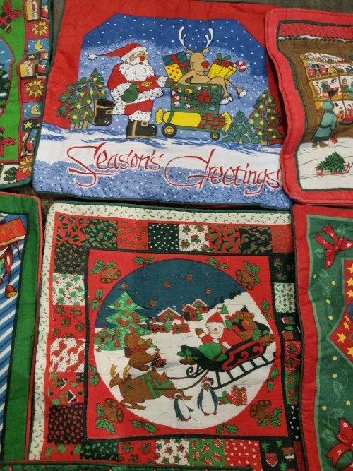 kussenslopen kerst 7 stuks, Ophalen of Verzenden, 'T Olde Gre-j, Info@toldegrej.nl, Endepoelstraat 20f Didam