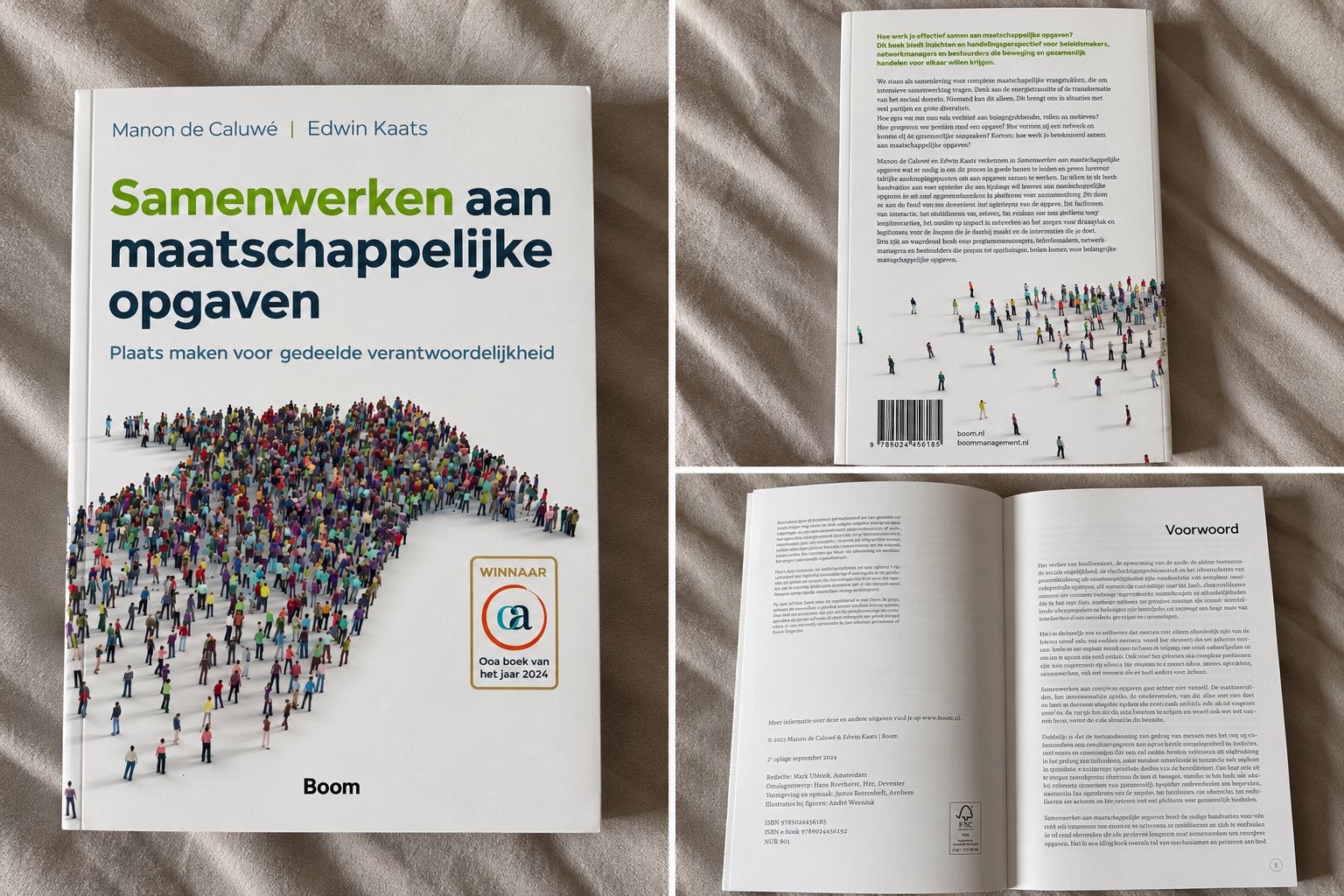 Samenwerken aan maatschappelijke opgaven - Manon de Caluwé, Ophalen of Verzenden, Zo goed als nieuw, Management