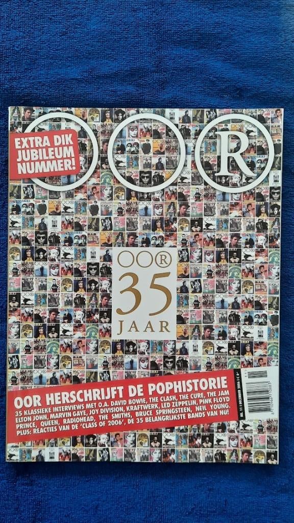 OOR 11-2006 Jubileumnummer 35 Jaar Bowie Clash Cure Jam, Boeken, Tijdschriften en Kranten, Zo goed als nieuw, Muziek, Film of Tv