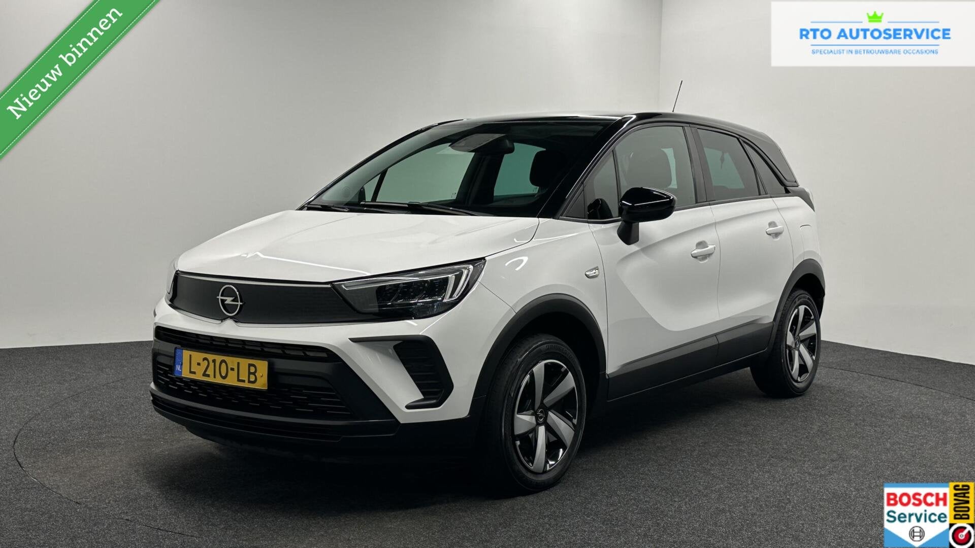 Opel Crossland 1.2 Turbo Edition CAMERA CARPLAY NAVI TREKHAA, Voorwielaandrijving, Gebruikt, 1199 cc, Met garantie (alle)