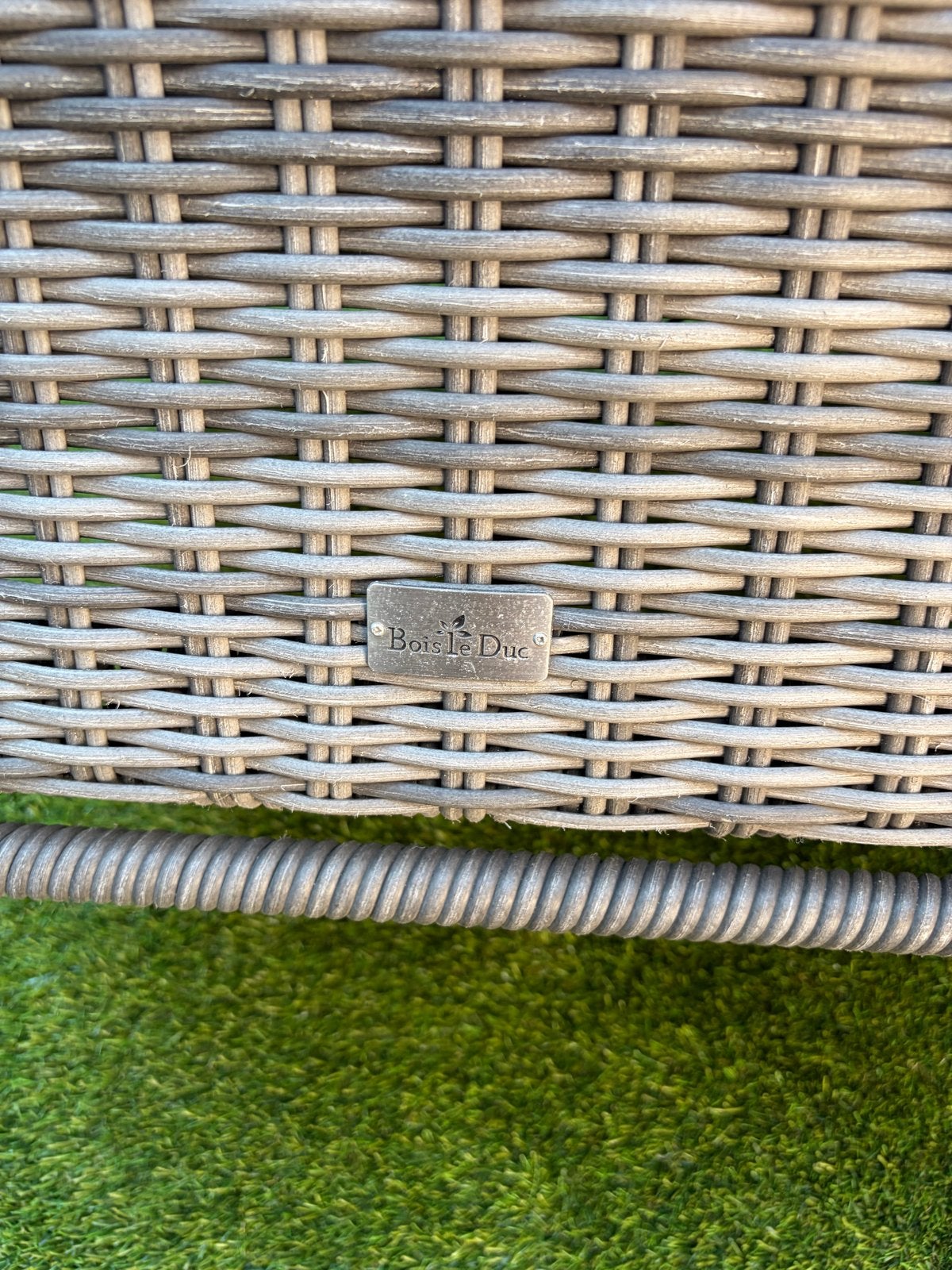 4x Bois Le Duc Wicker Verstelbare Tuinstoelen met Kussens, Ophalen, Gebruikt, Wicker