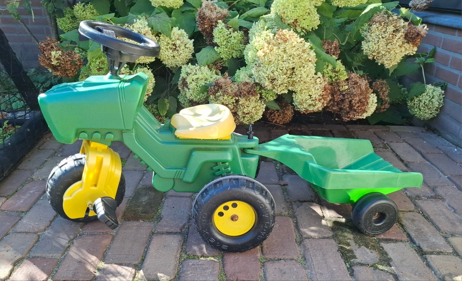 Rolly Toys rollyTrac John Deere traptractor met aanhanger, Ophalen, Gebruikt