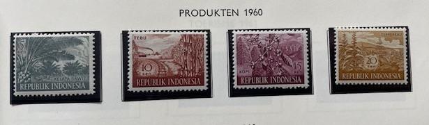 8x 1960 Landbouwproductie, Ophalen of Verzenden, Postfris, Zuidoost-Azië