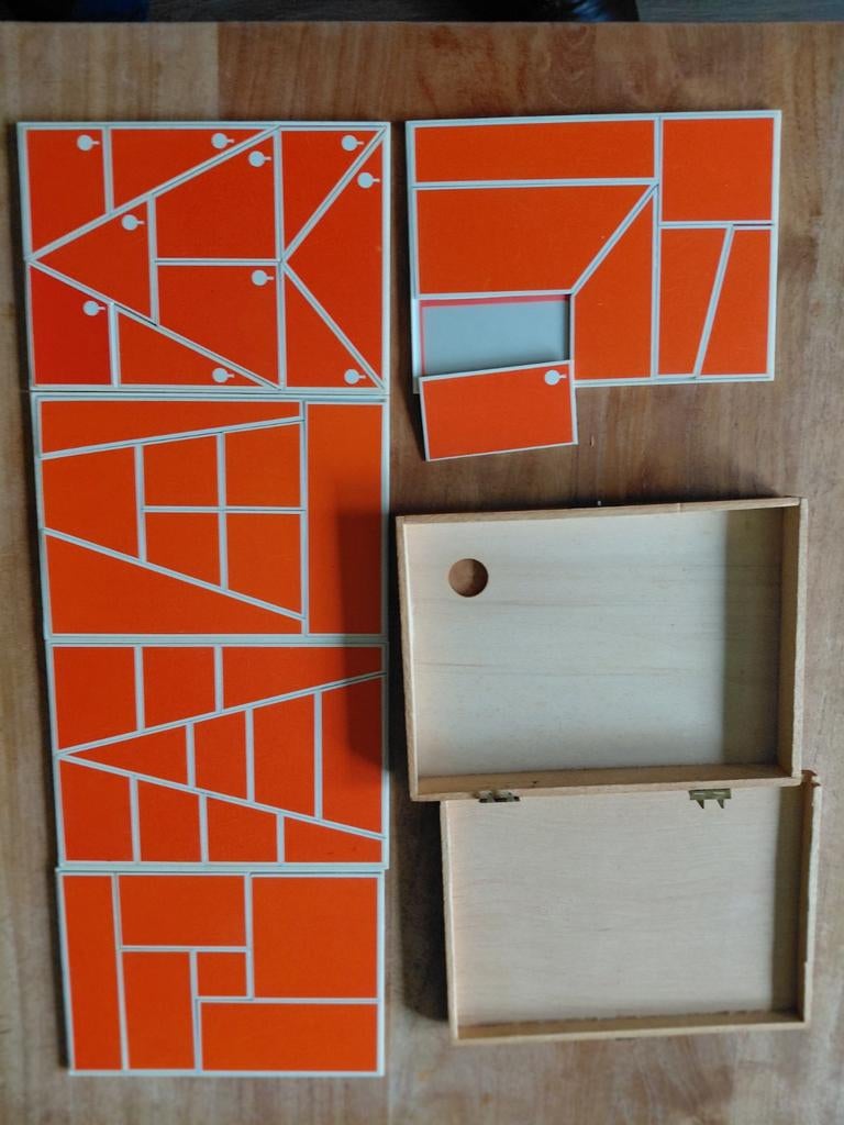 Geometrische puzzel, Ophalen