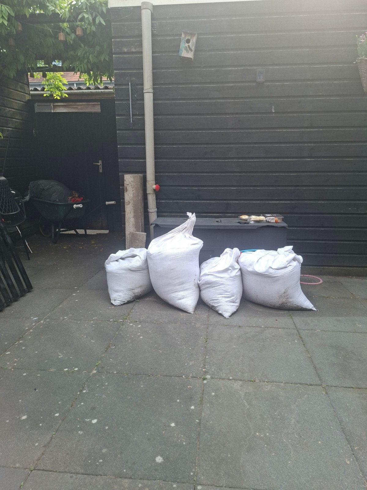 4 zakken ophoogzand, Tuin en Terras, Ophalen