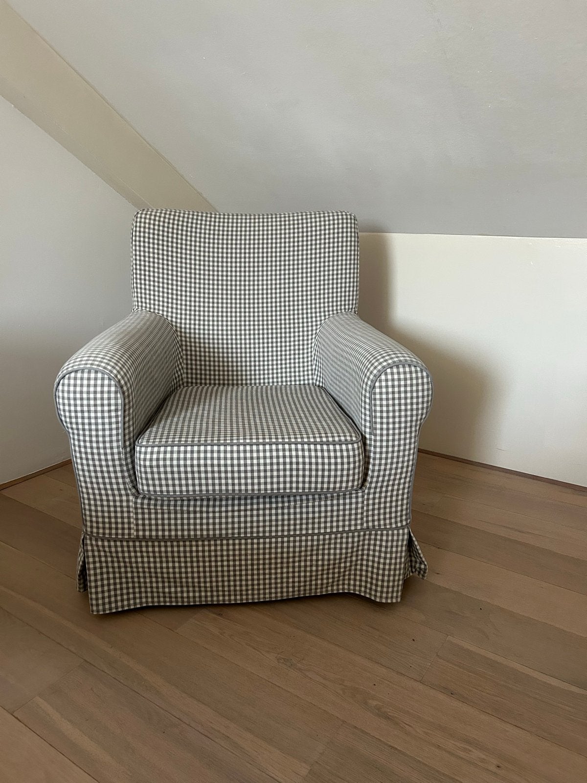 IKEA Ektorp Jennylund armchair/stoel/fauteuil, Ophalen, Gebruikt, Stof, 75 tot 100 cm