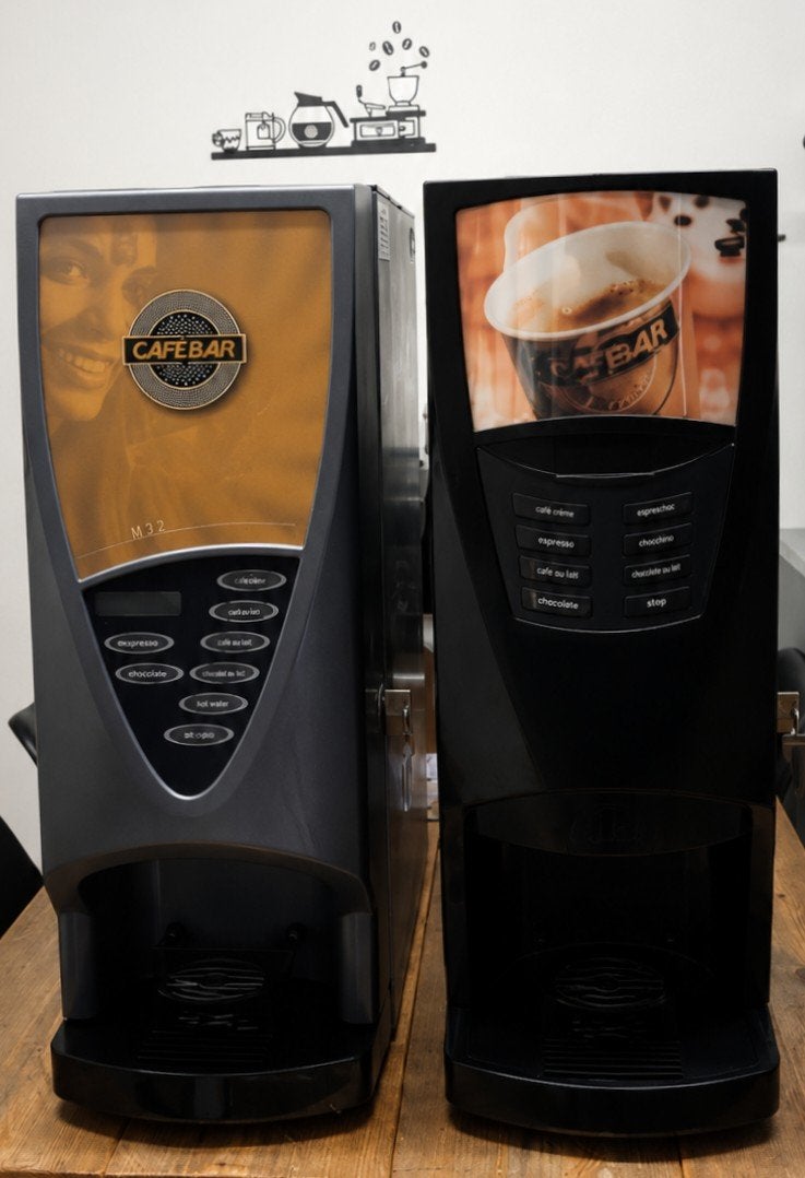 Cafebar 832 en Cafebar 932 koffiemachine - Werkend, Witgoed en Apparatuur, Ophalen, Gebruikt, Cafébar, .