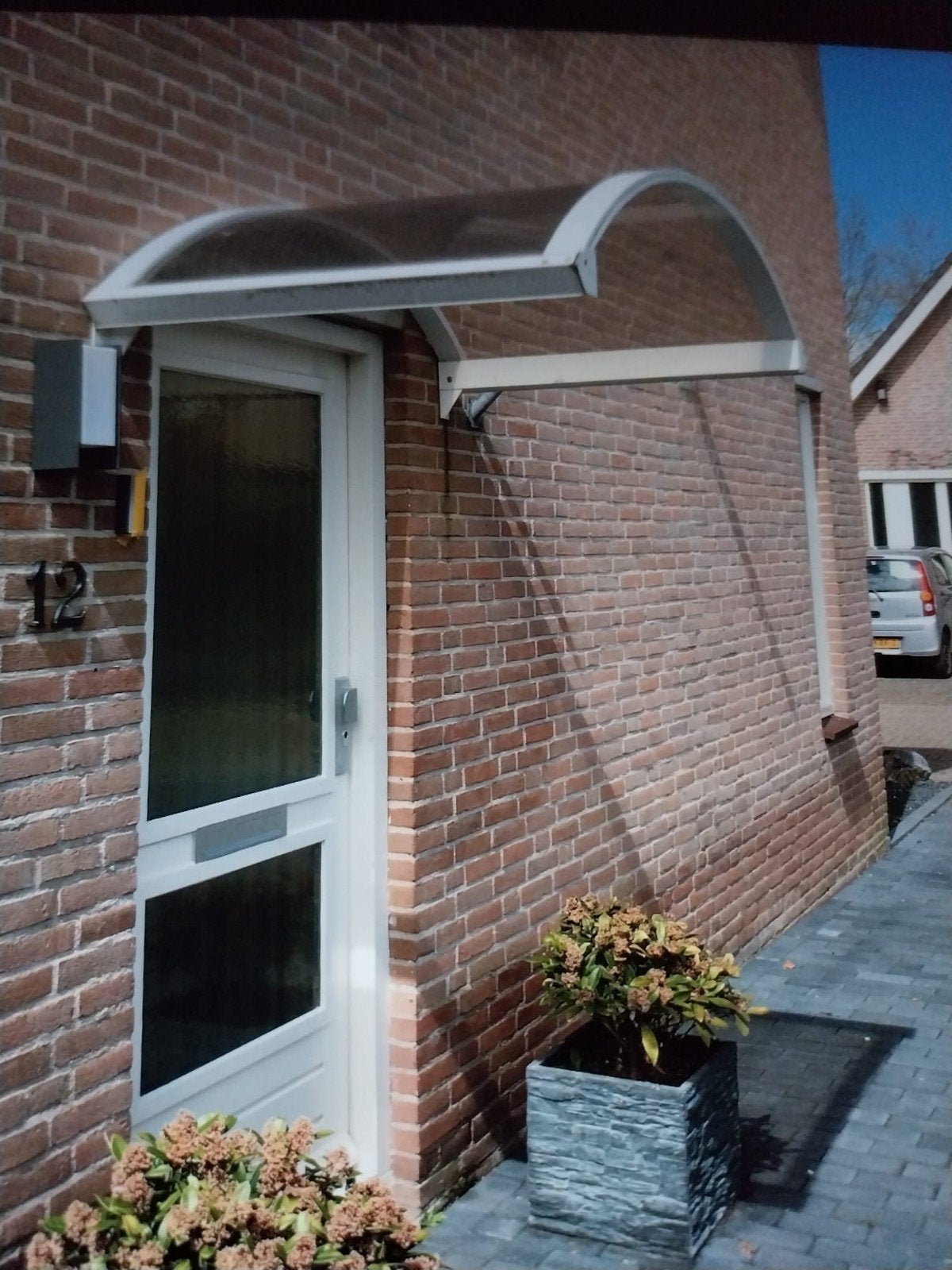 Deurafdak 100x150 cm - Bescherming tegen weer en wind, Minder dan 150 cm, Ophalen, Markies