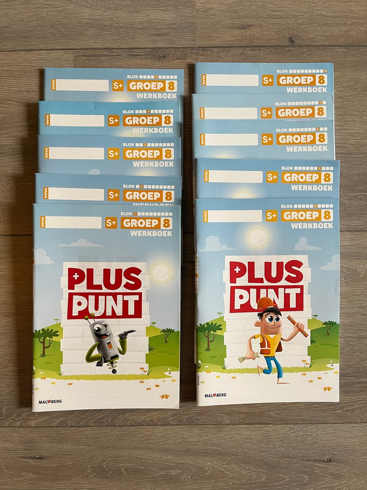 Pluspunt reken werkboeken groep 8 S+ nieuw en ongebruikt, Boeken, Ophalen of Verzenden, Nieuw, Overige vakken