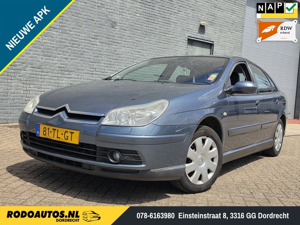 Citroën C5 2.0-16V Caractère Navi/Airco Nw APK ✅, 13 km/l, Gebruikt, 4 cilinders, Origineel Nederlands