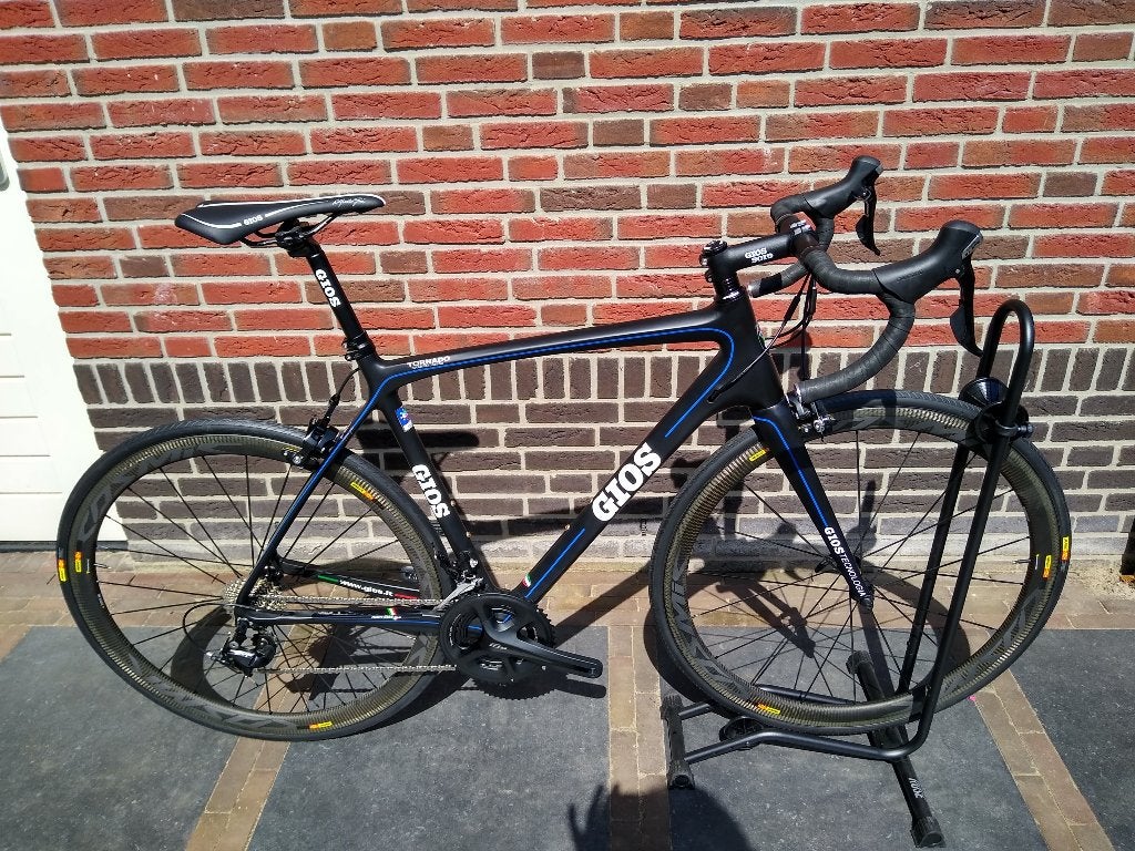 Gios Tornado Carbon Racefiets Maat 54 Mavic Cosmic Pro SL, Ophalen, Gios, Overige typen, Onbekend