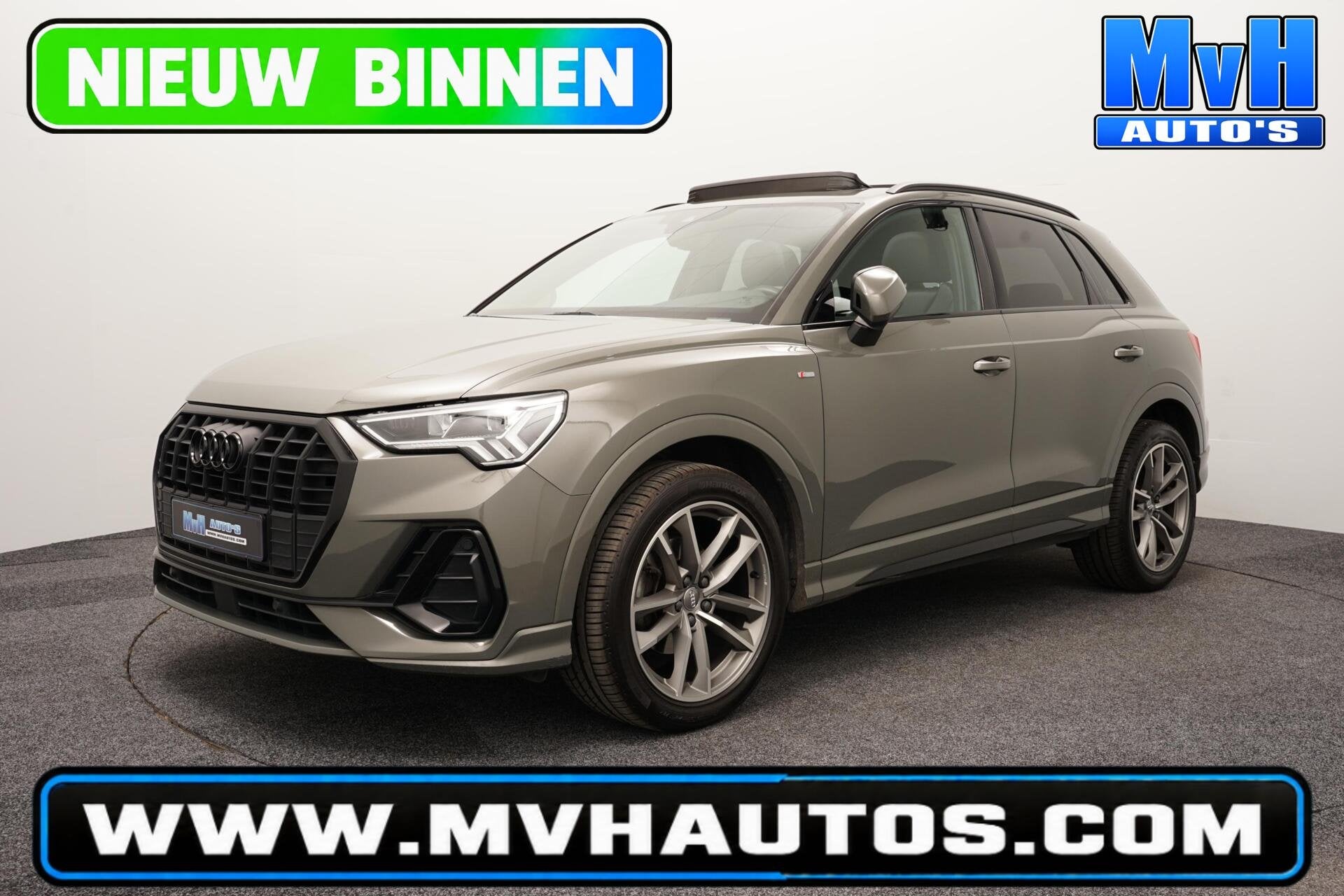 Audi Q3 35 TFSI S edition|S-Line|PANO|CAMERA|VIRTUAL|ACC|19", Dealer onderhouden, 15 km/l, 4 cilinders, 1505 kg