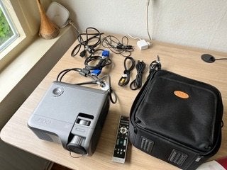 Acer XD1270D Beamer met accessoires, Ophalen, Gebruikt, DLP, Overige resoluties