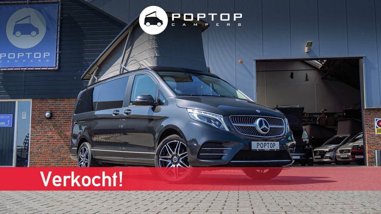 Mercedes-Benz V-Klasse Marco Polo AMG 4matic (4WD) Airmatic, Caravans en Kamperen, Automaat, Buscamper of Camperbus, Mercedes-Benz