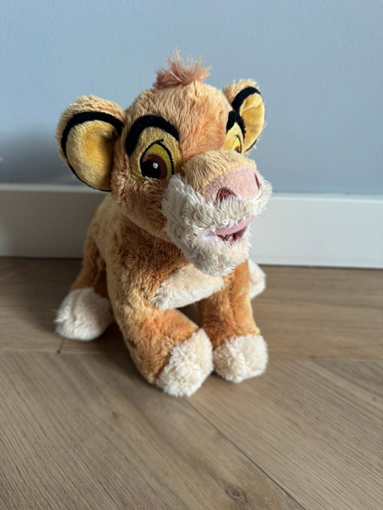 Knuffel lion king, Verzenden, Zo goed als nieuw, Overige typen