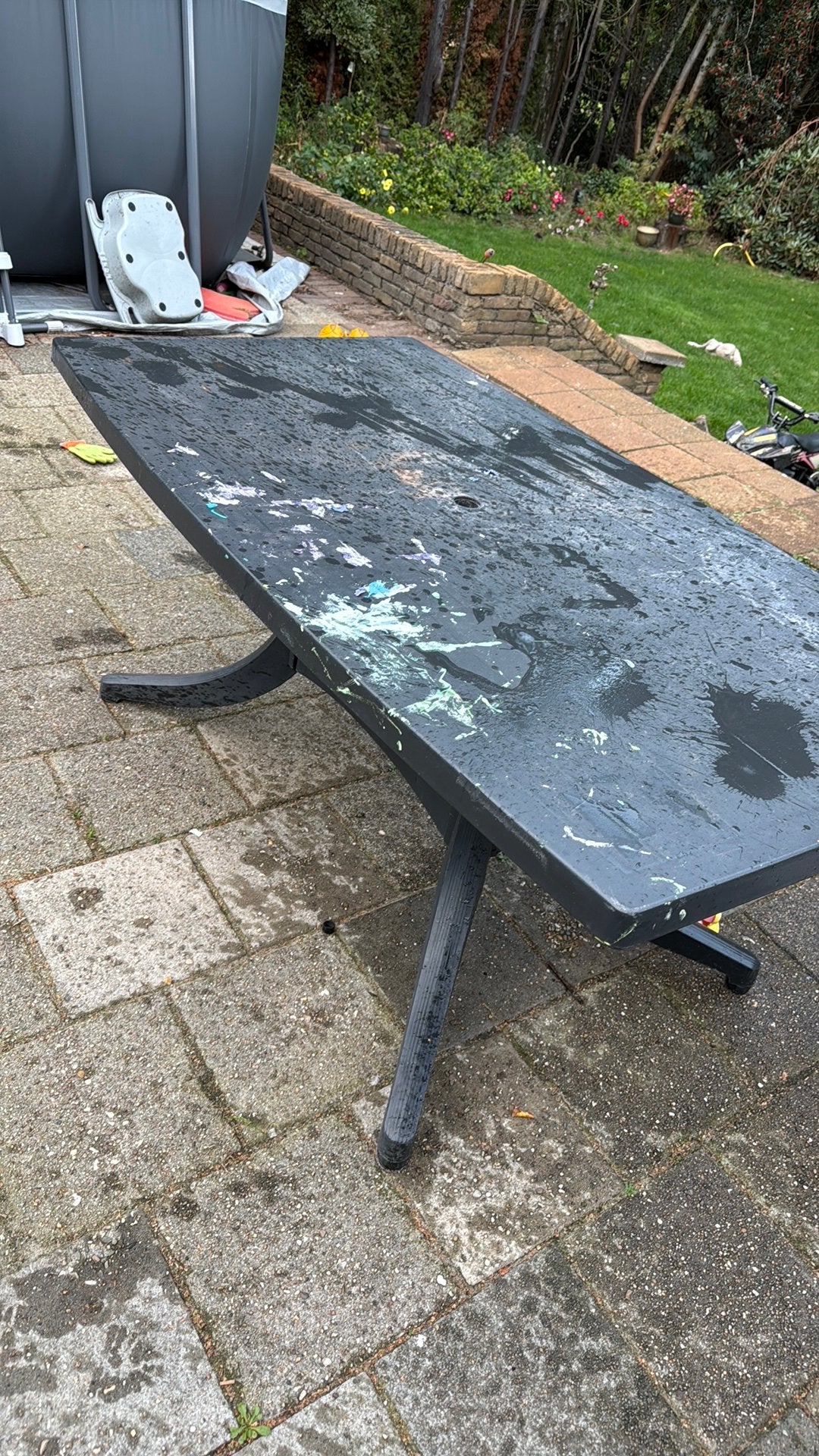Gratis voor knutselen of bouw tafel, Ophalen, Gebruikt, Rechthoekig