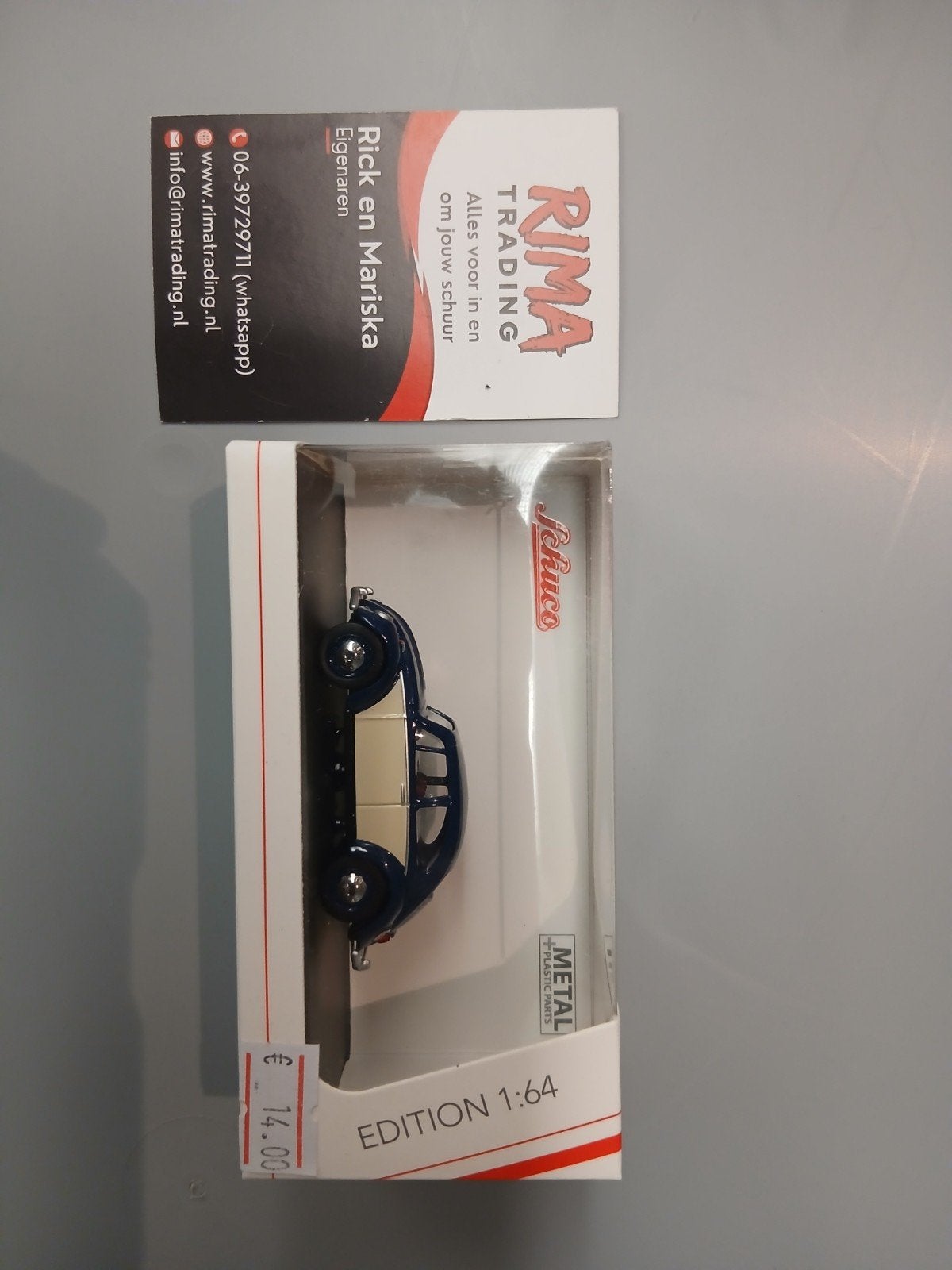 VW Kever Schuco modelauto - Nieuw (schaal 1:64), Ophalen of Verzenden, Nieuw, Auto