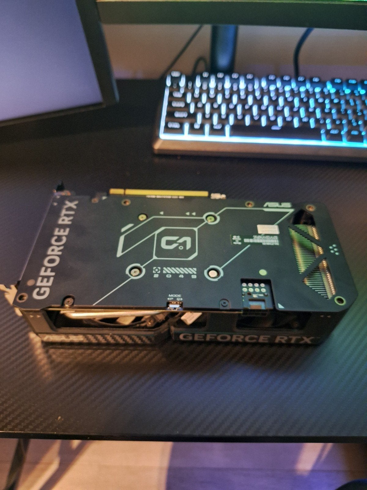 ASUS GeForce RTX 4060 Dual OC 8GB Videokaart, Ophalen, GDDR6, PCI-Express 4, Zo goed als nieuw