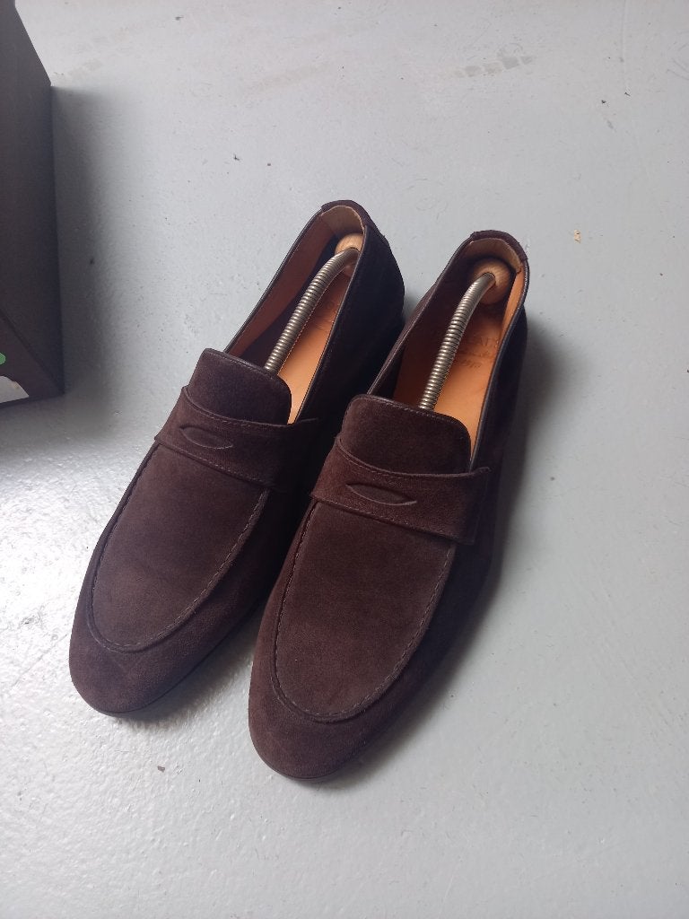 Moccasins Doucal's bruin maat 45, Kleding | Heren, Schoenen, Bruin, Overige typen, Ophalen of Verzenden, Gedragen