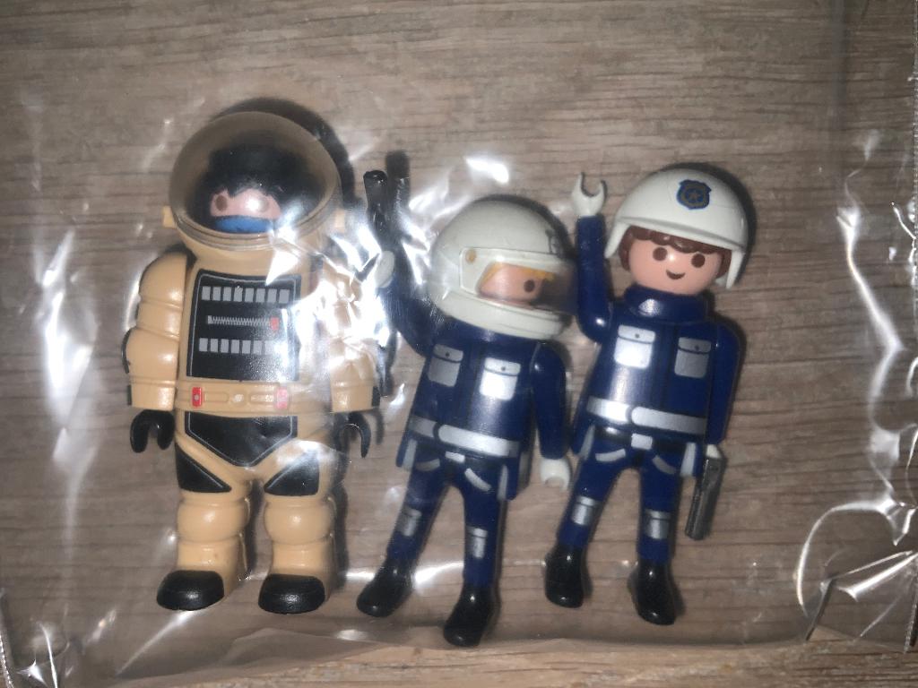 Playmobil poppetjes politie, Ophalen, Gebruikt, Complete set
