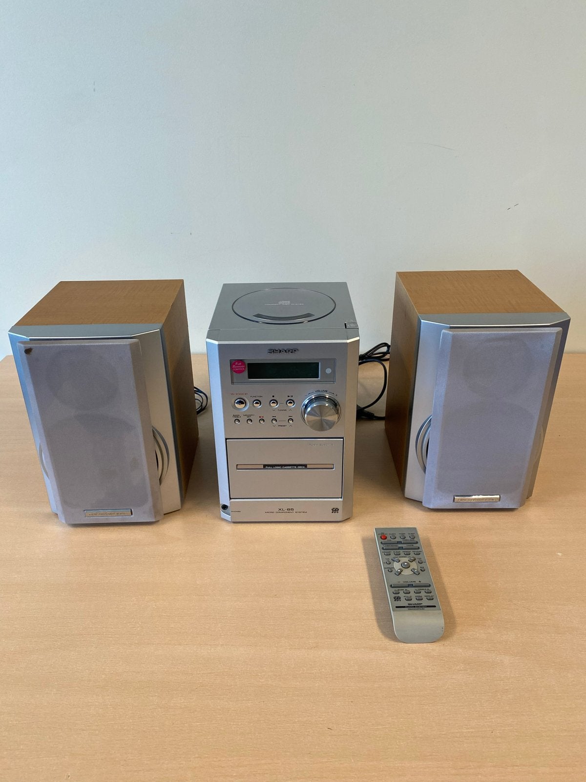 Sharp XL-65 Micro Component System, Audio, Tv en Foto, Stereo-sets, Cassettedeck, Ophalen of Verzenden, Microset, Niet werkend