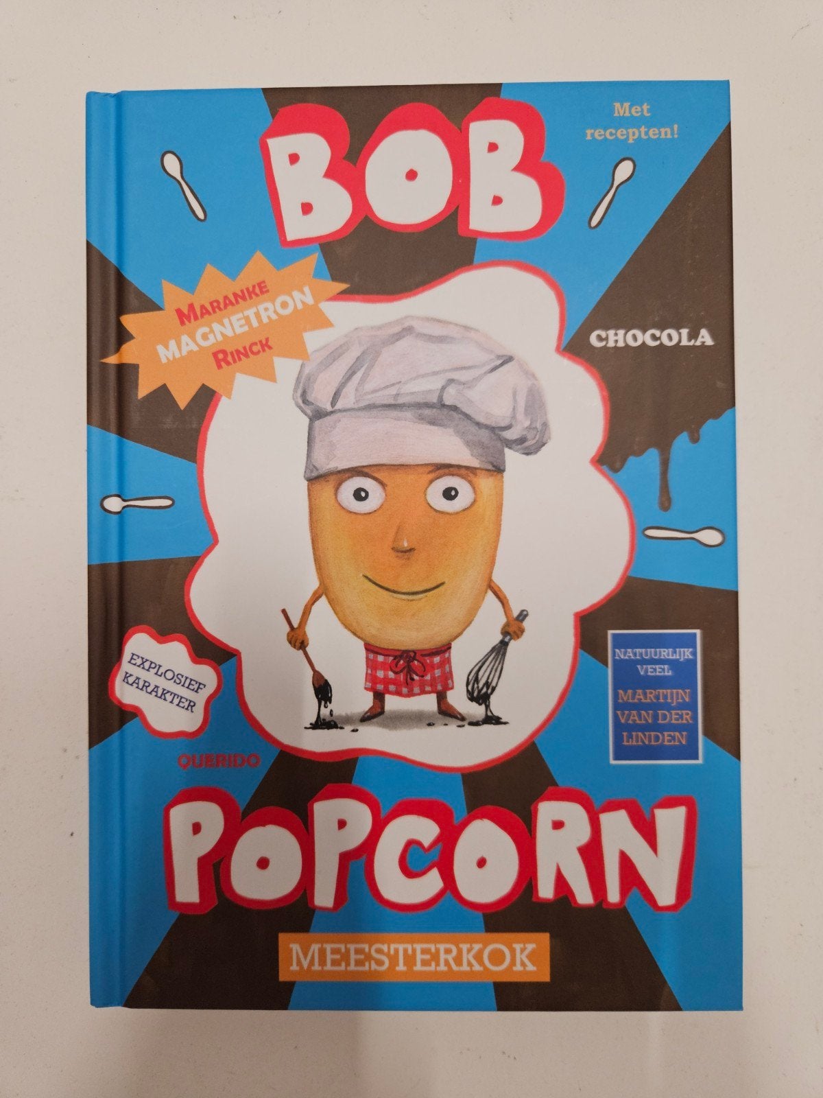 Maranke Rinck - Bob Popcorn Meesterkok, Boeken, Fictie algemeen, Zo goed als nieuw, Maranke Rinck, Ophalen of Verzenden
