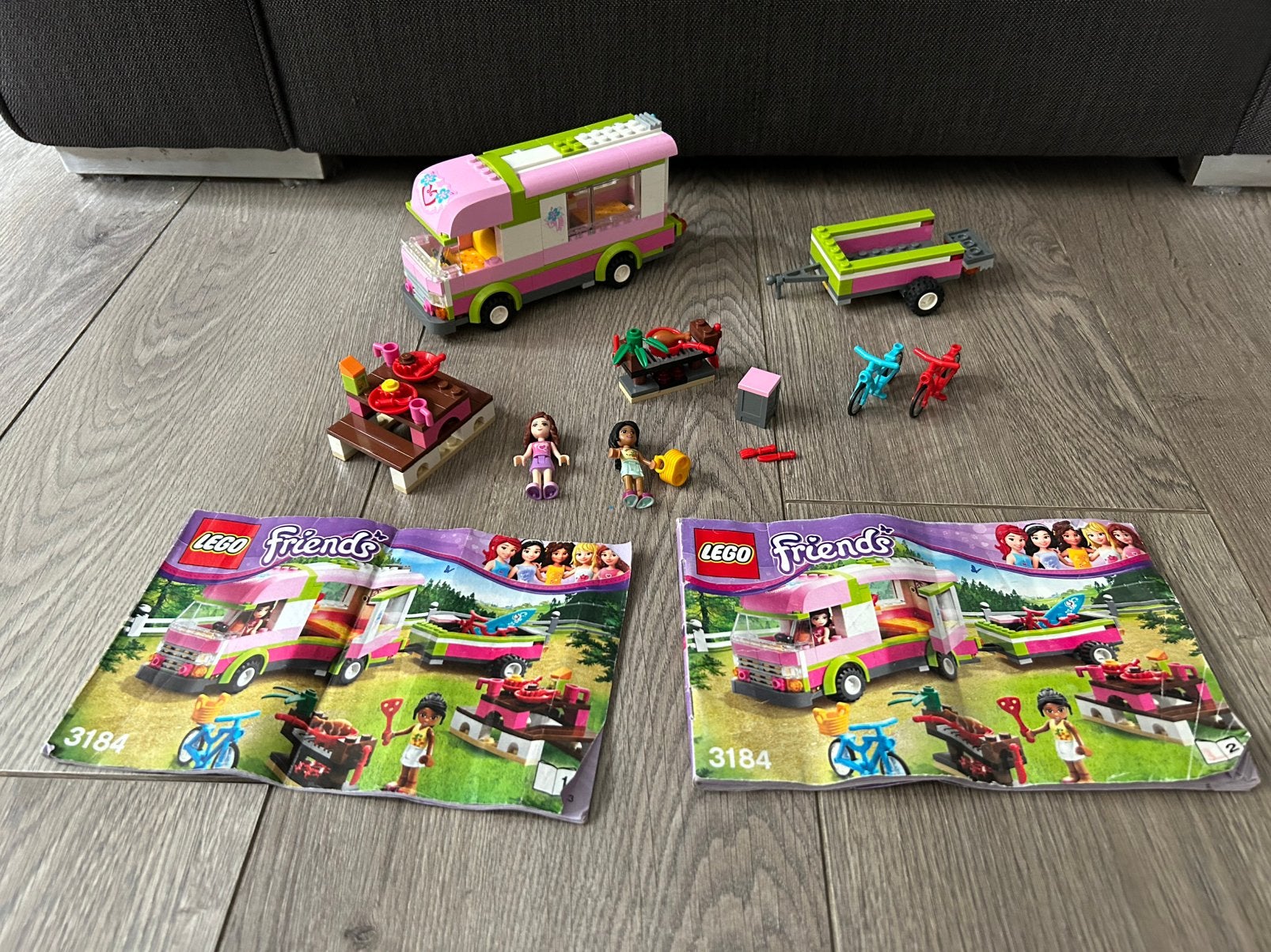 Lego FRIENDS 3184 Coole Camper, Gebruikt, Lego, Friends, Ophalen of Verzenden