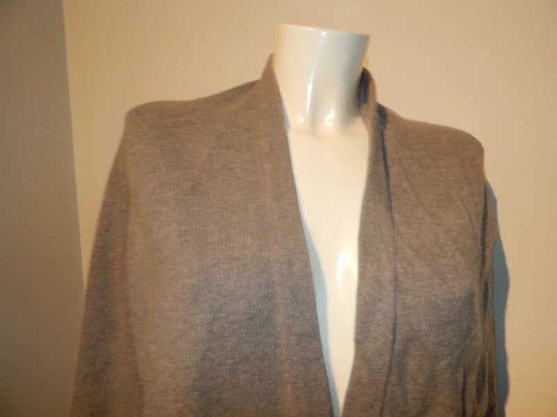 Repeat silver edition cashmere vest open vallend mt 40, Verzenden, Grijs, Gedragen, Maat 38/40 (M)