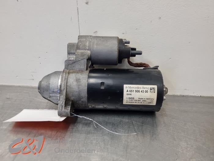Startmotor van een Mercedes Vito, Gebruikt, -, Ophalen of Verzenden, -