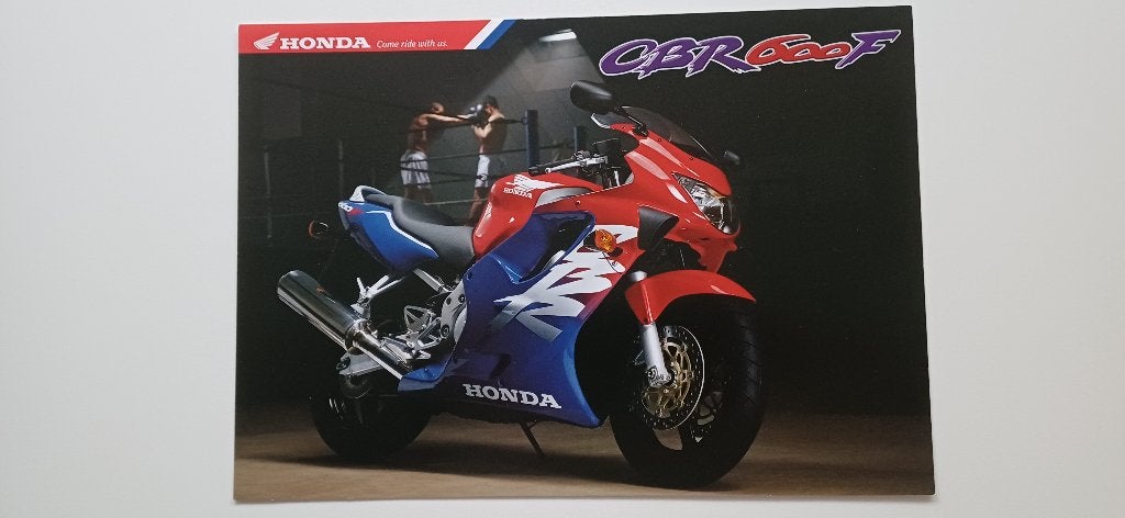 Originele folder Honda CBR 600 F, Ophalen of Verzenden, Honda