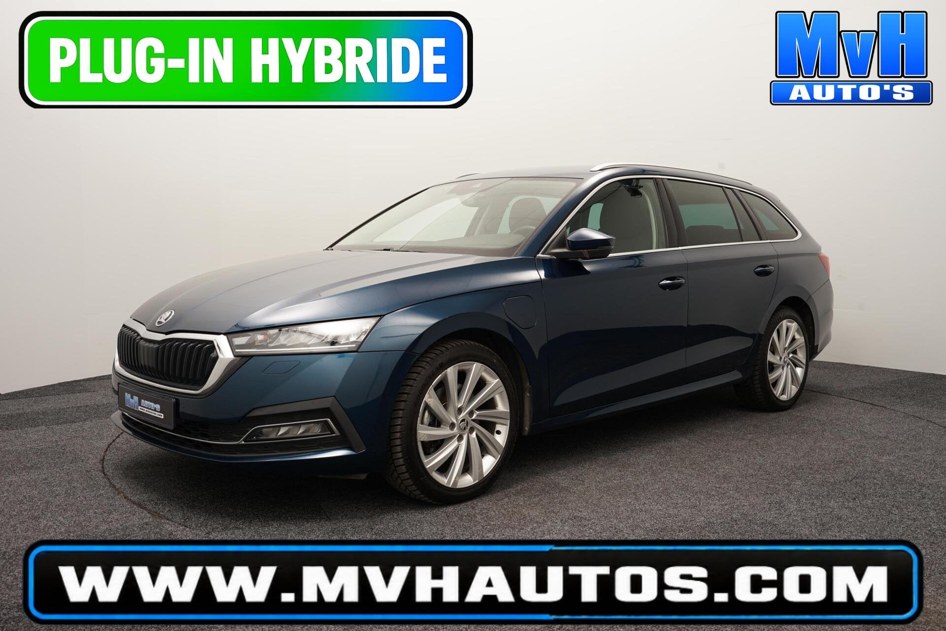 Skoda Octavia Combi 1.4 TSI PHEV Business|TREKHAAK|STOEL.VW, Auto's, Euro 6, Met garantie (alle), Blauw, Autotrust