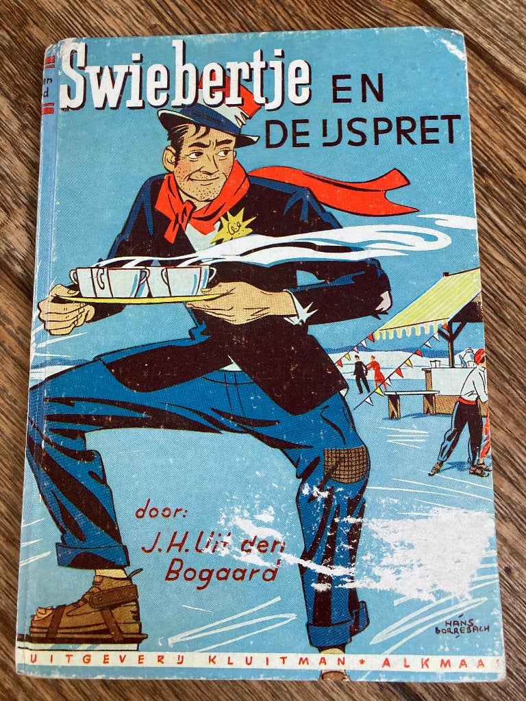 Swiebertje en de ijspret door J.H. Uit den Bogaard 1957, Gelezen, Fictie algemeen, Ophalen of Verzenden, John uit den Bogaard
