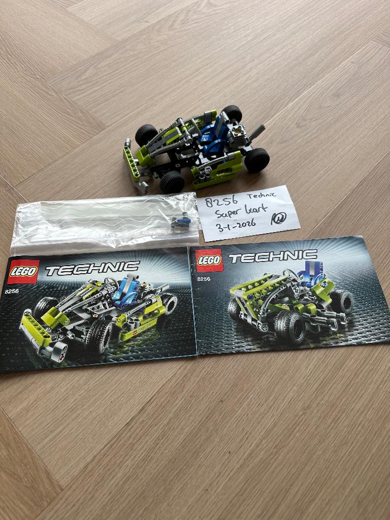LEGO 8256 Go Kart, Gebruikt, Lego, Compleet, Ophalen of Verzenden