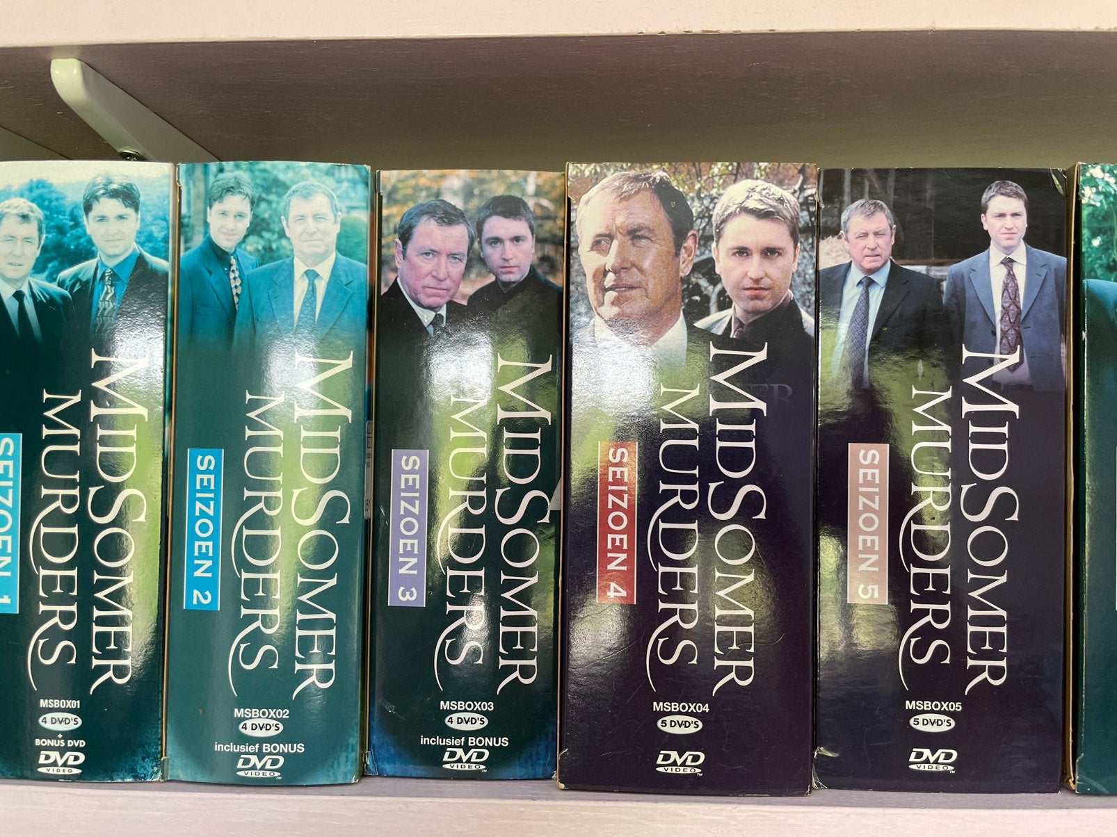 DVD serie Midsomer Murders compleet t/m seizoen 15, Ophalen, Zo goed als nieuw