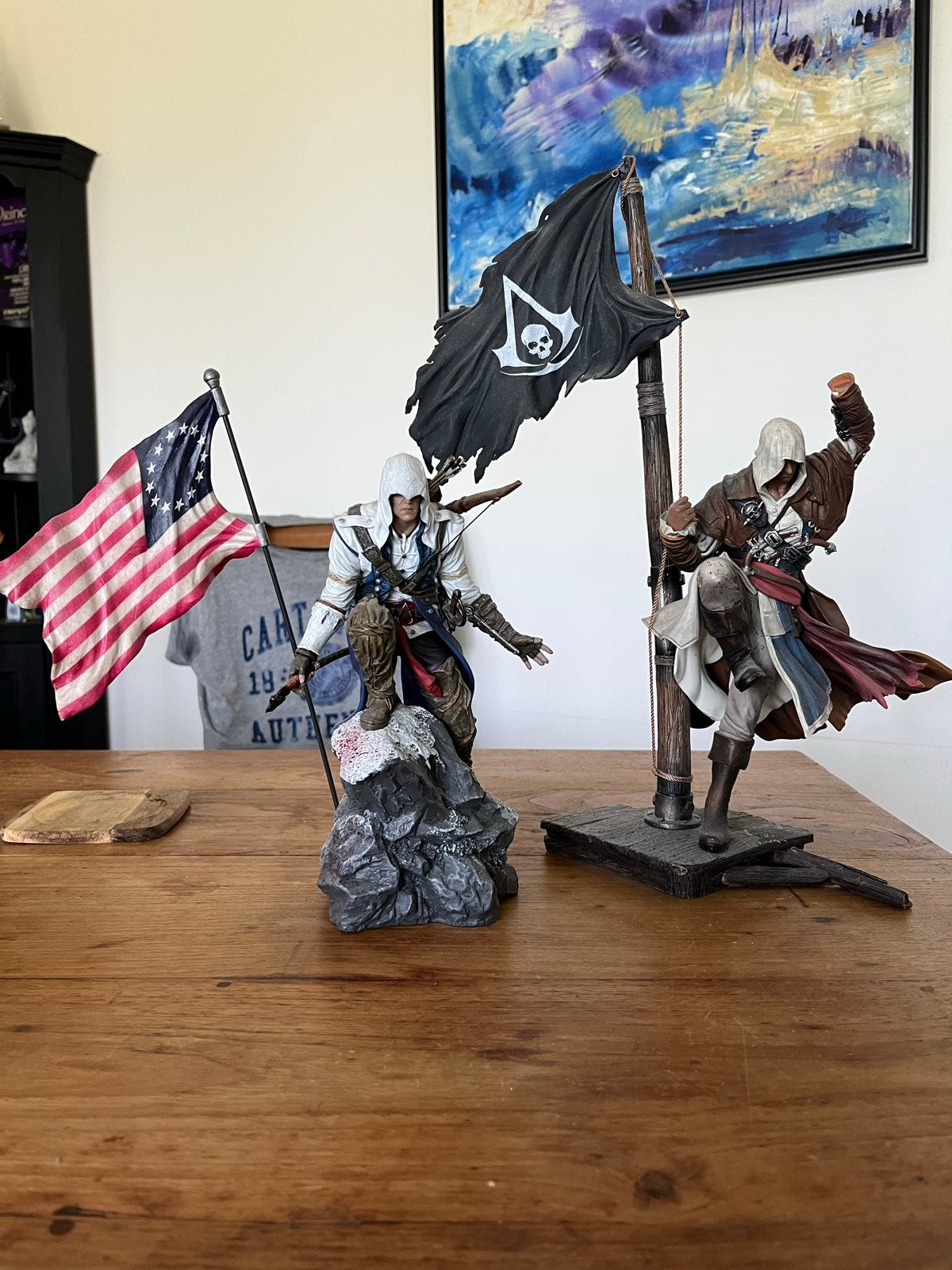 Assassin's Creed beeldjes - Let op: 1 hand ontbreekt, Ophalen of Verzenden, Gebruikt